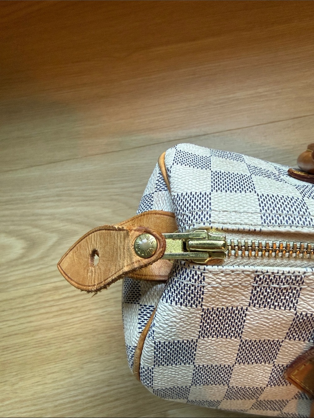 Louis Vuitton Damier Azure Speedy 25 with insert - Picture 3 of 8